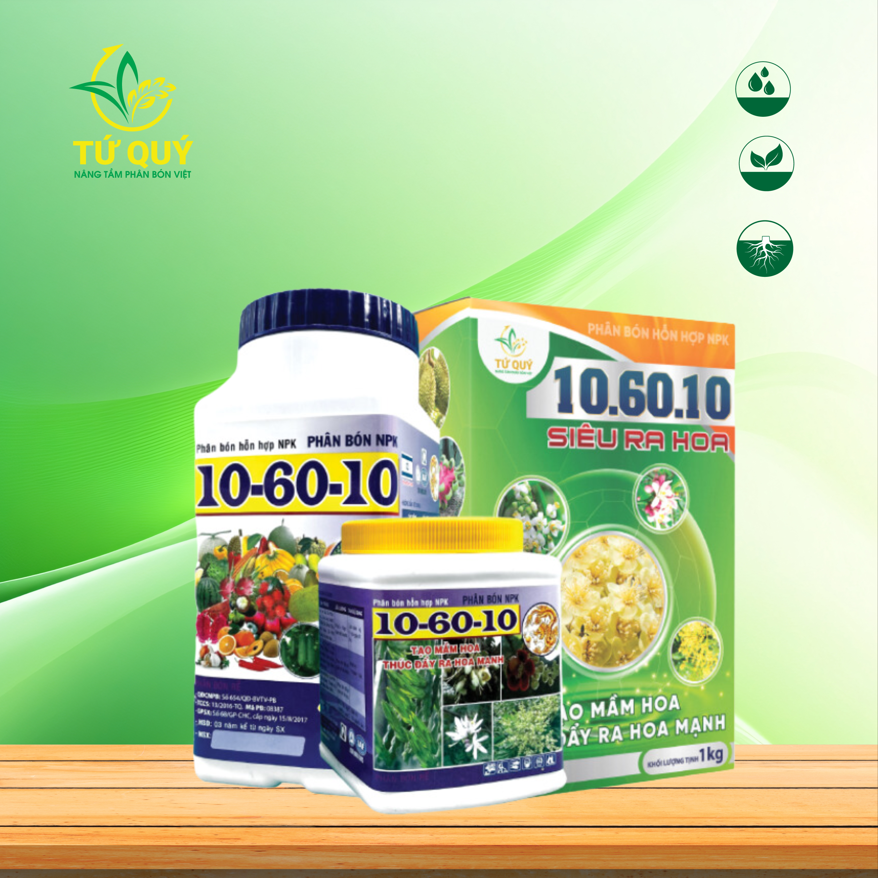 Phân Bón NPK 10-6-10 Sầu Riêng
