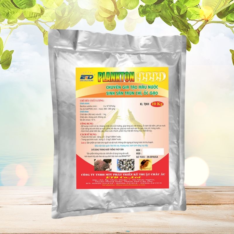 PLANKTON 9999 - Chuyên Gia Tạo Màu Nước, Sinh Sản Trùn Chỉ, Ốc Gạo