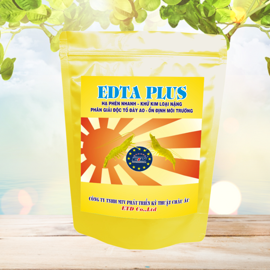 EDTA PLUS - Hạ Phèn Nhanh, Phân Giải Độc Tố, Ổn Định Môi Trường