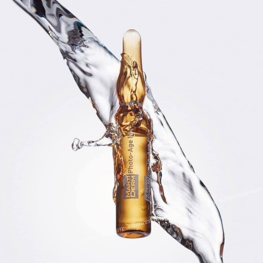 Tinh Chất Chống Lão Hóa Martiderm Plantinum Photo Age HA+ Ampoule and 15% Vitamin C 10x2ml kèm quà