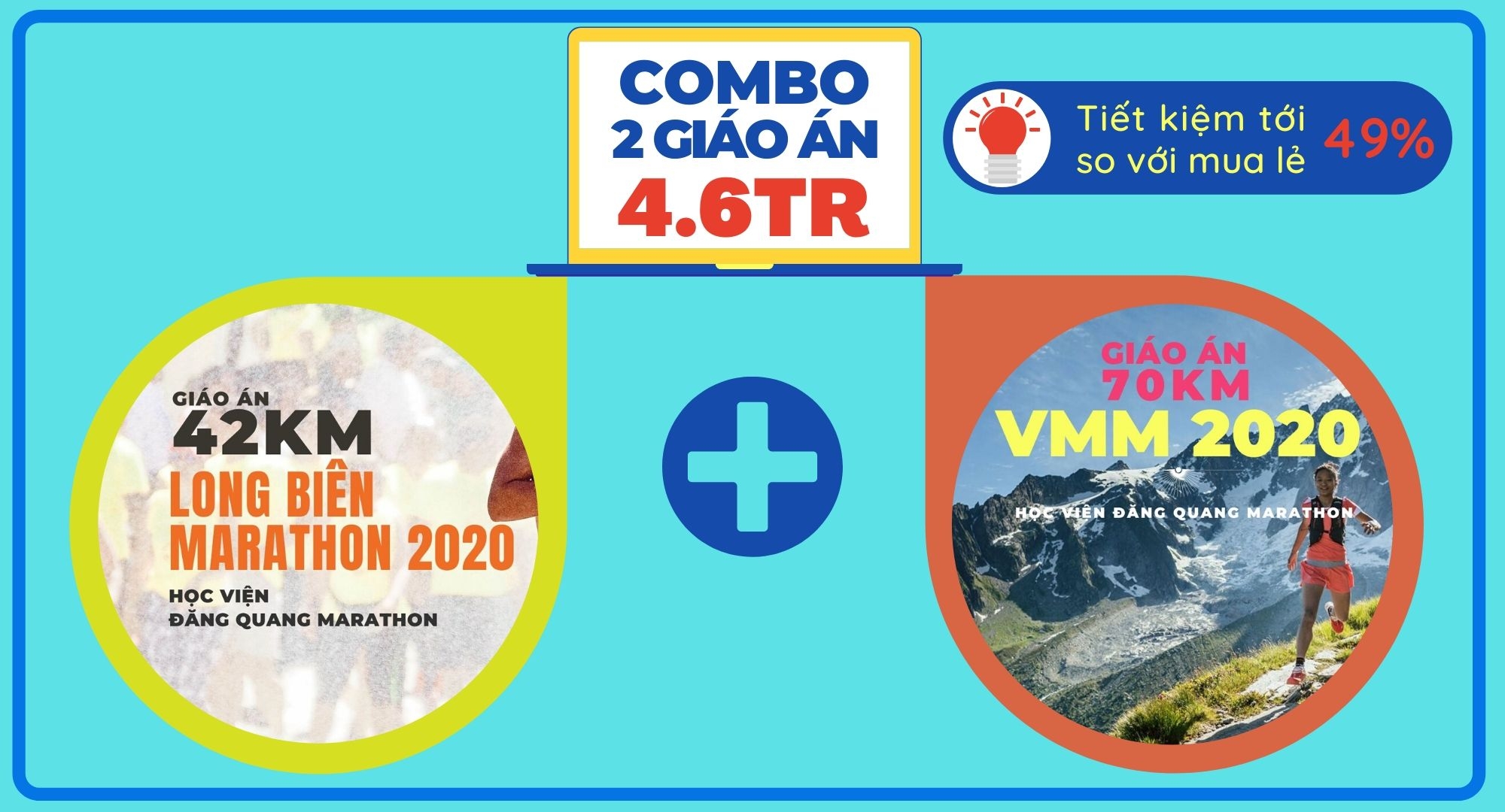 COMBO GIÁO ÁN 42KM LONG BIÊN MARATHON + GIÁO ÁN 70KM VMM 