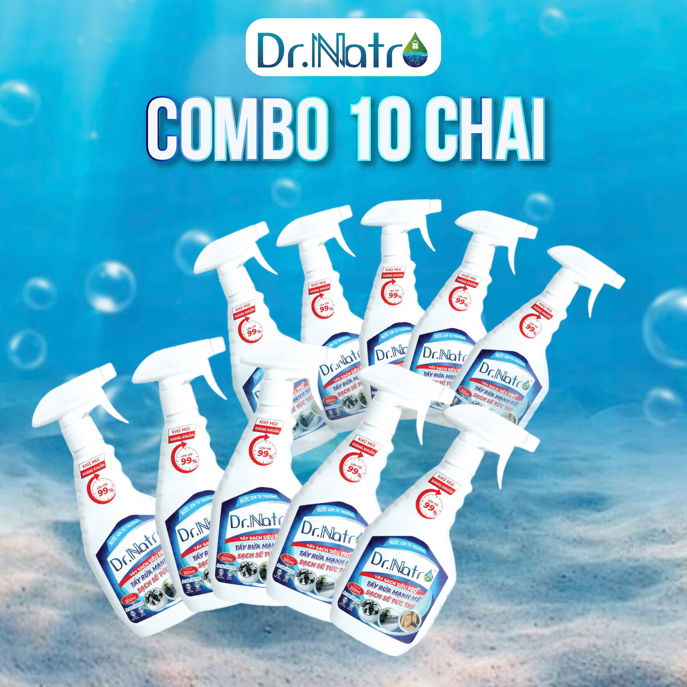 10 Chai Siêu Tẩy Đa Năng Dr. Natro (Giá Sỉ)