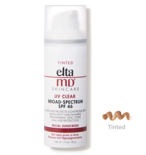 Kem chống nắng cho da mụn EltaMD UV Clear Broad-Spectrum SPF 46 - Tinted (bản có màu)