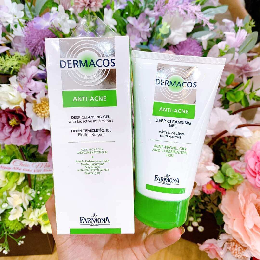 [ECO BEAUTY] Sữa rửa mặt dành cho da dầu mụn Dermacos