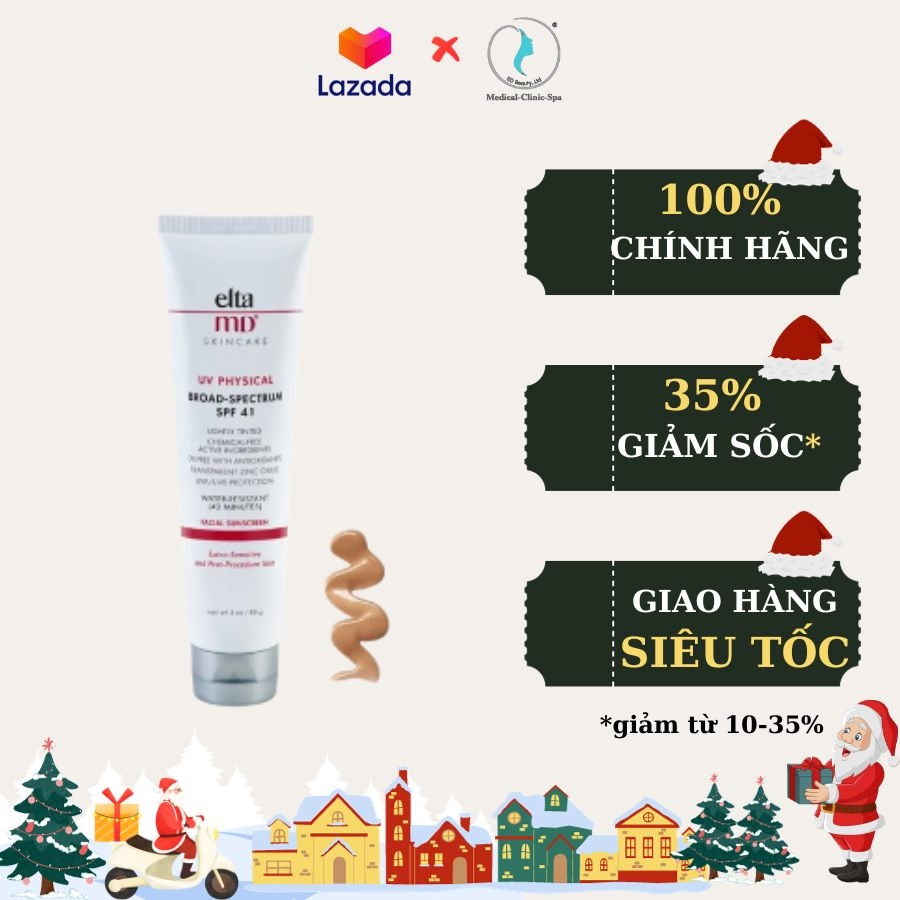 Kem chống nắng vật lý ELTAMD UV PHYSICAL BROAD-SPECTRUM SPF 41 (Bản có màu nhẹ)