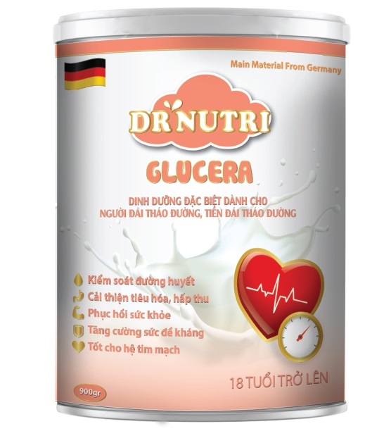 Sữa bột cho người tiểu đường Dr Nutri Glucera