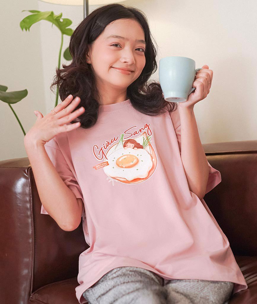 HcgnT  deco4 lz  ÁO THUN "HÀNH TRỨNG ẤM ÊM"