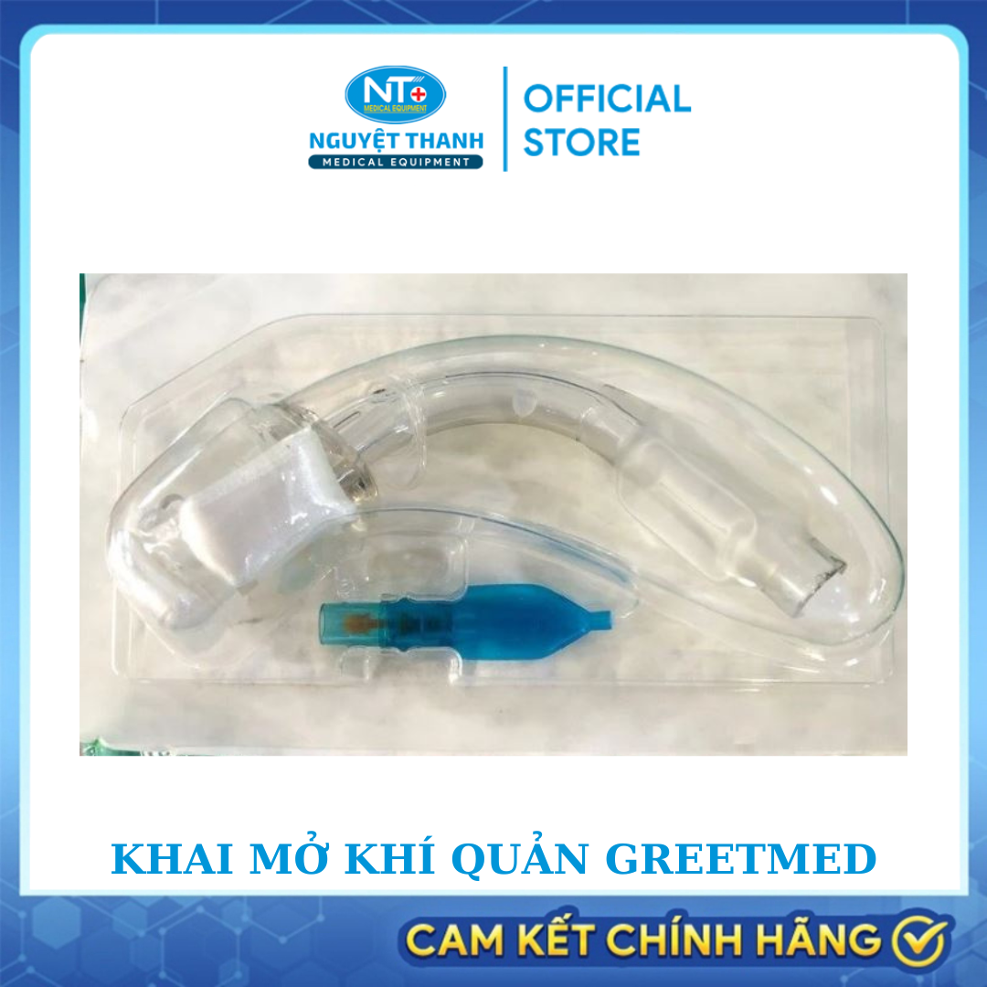 Khai Mở Khí Quản Có Bóng Greetmed - Số 4, 5, 6, 7, 7.5, 8, 8.5cm
