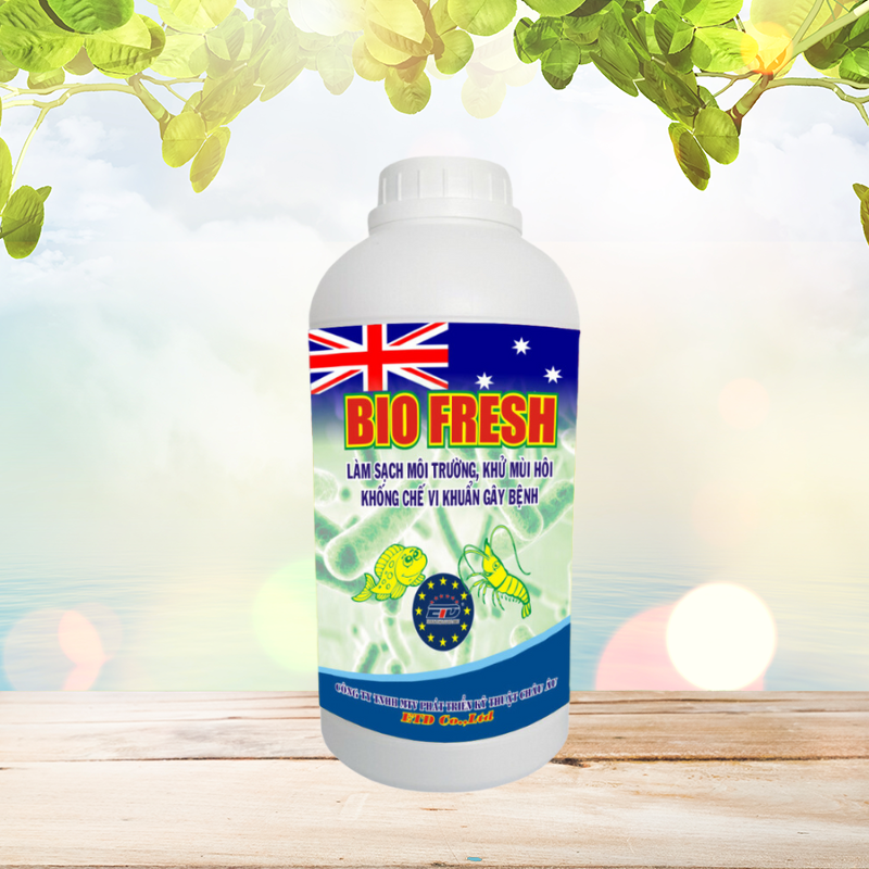 BIO FRESH - Làm Sạch Môi Trường, Khử Mùi Hôi, Khống Chế Vi Khuẩn Gây Bệnh