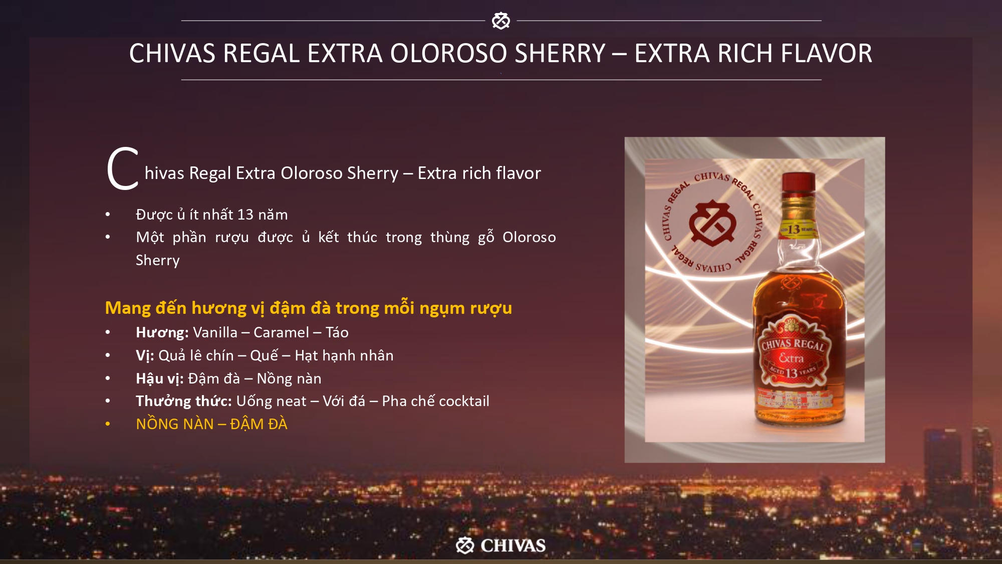 Chivas Regal Extra Oloroso Sherry  13YO (Blended Scotch Whisky)