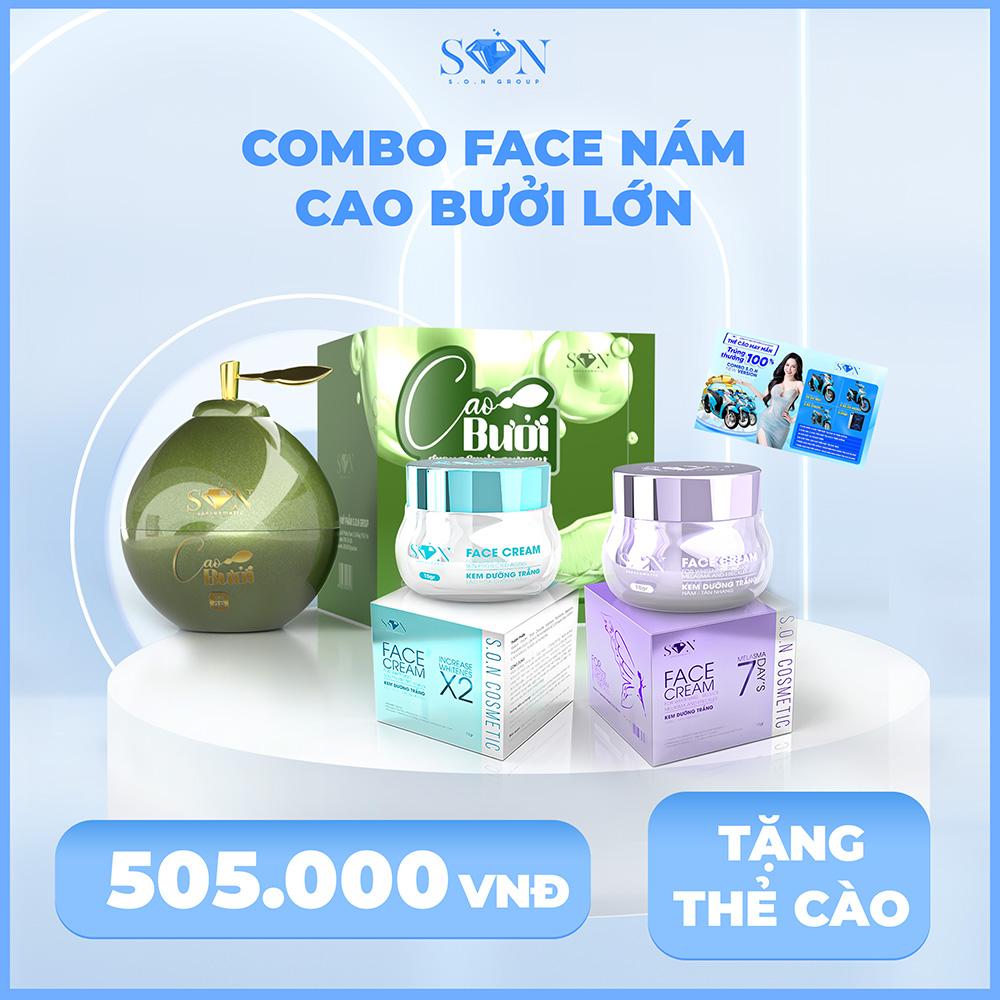 COMBO FACE NÁM CAO BƯỞI LỚN