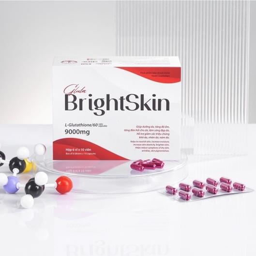 Gluta BrightSkin 9000mg - Đông Thảo Nam Whitening Supplement