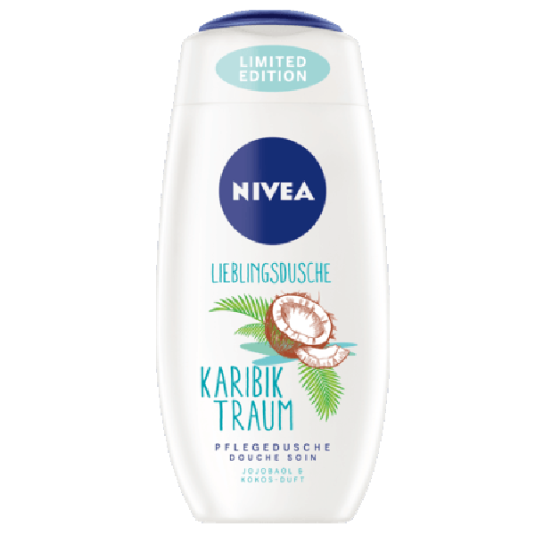 SỮA TẮM NIVEA TỪ DẦU JOJOBA VÀ DỪA - Duschgel Karibiktraum, 250 ml
