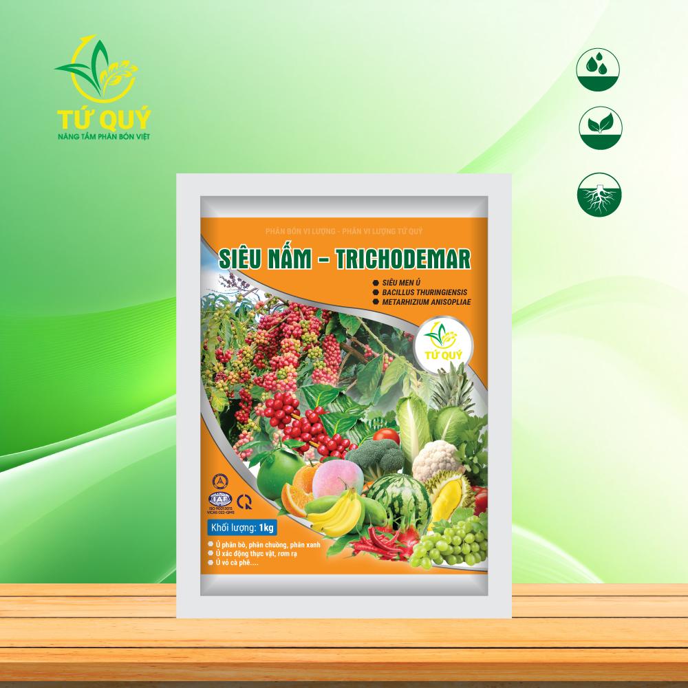 Siêu Nấm Trichodemar Gói 1kg