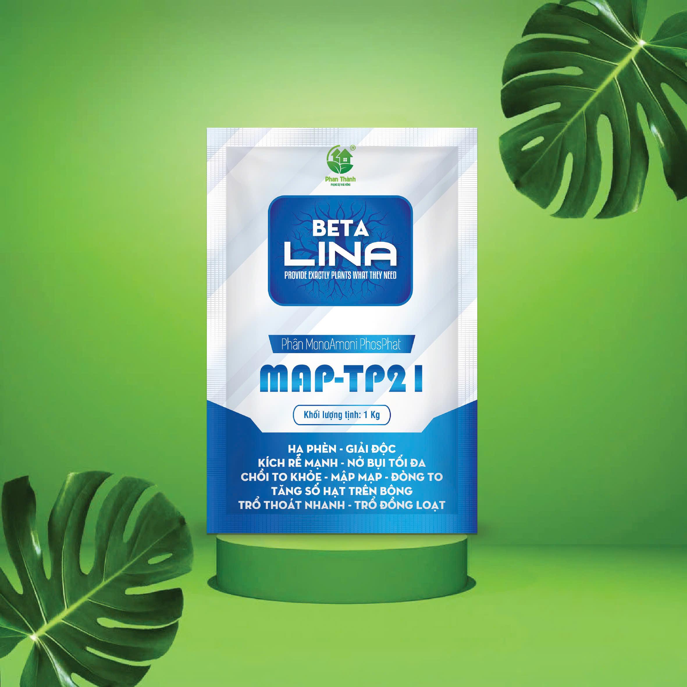 Phân Bón BETA LINA giúp hạ phèn, giải độc, kích rễ mạnh, nở bụi tối đa, chồi to khỏe, đòng to, trổ đồng loạt, tăng số hạt trên bông