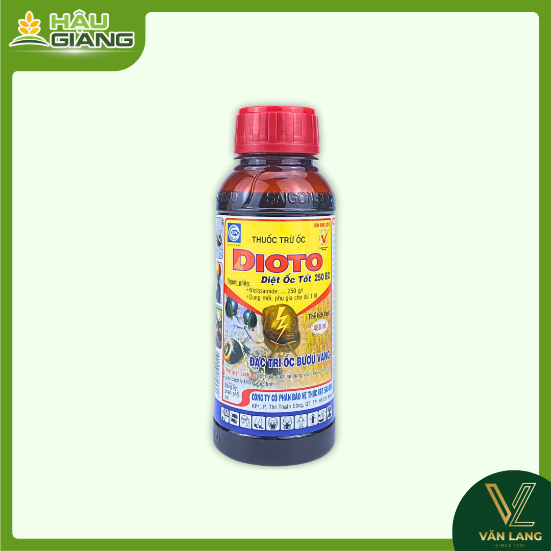 SPC SÀI GÒN - Thuốc trừ ốc DIOTO 250EC 480ML