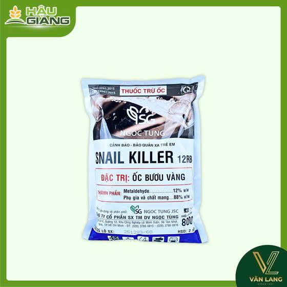 NGỌC TÙNG - Thuốc trừ ốc SNAIL KILLER 12RB/800GAM