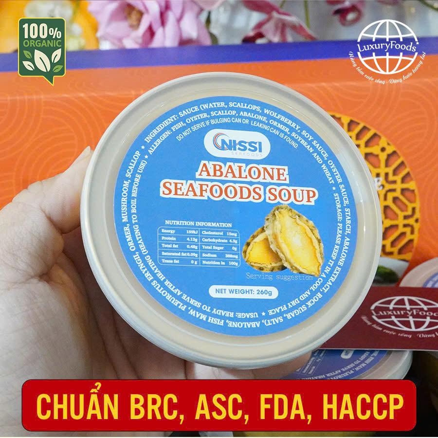 Súp Bào Ngư Hải Sản (Chén Vàng)
