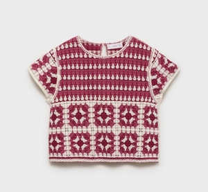 Cotton crochet top