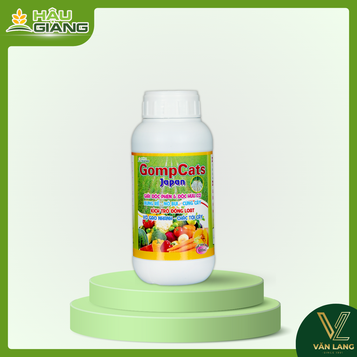 HẬU GIANG - Phân bón vi lượng GOMPCATS JAPAN 500ML