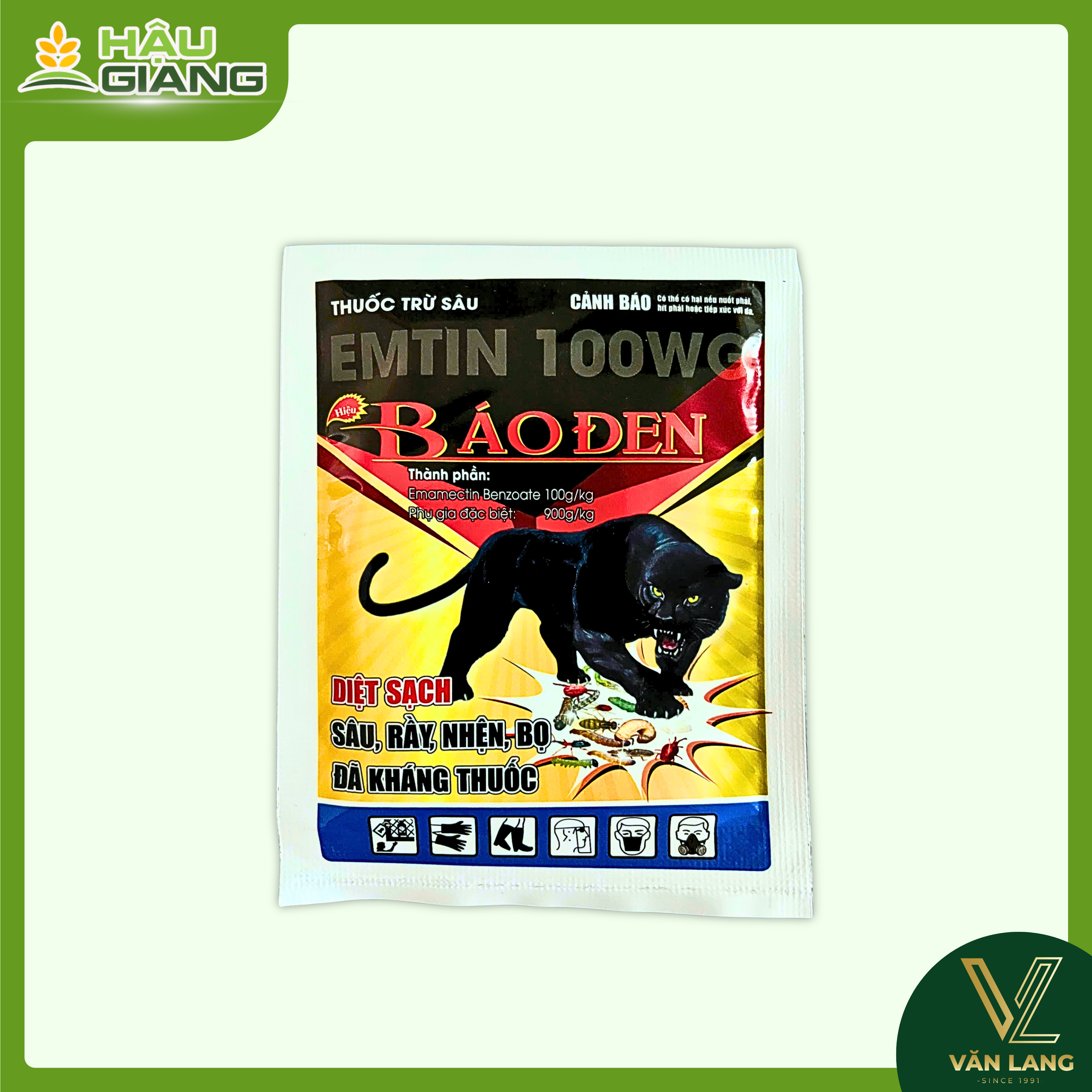 SION - Thuốc trừ sâu BÁO ĐEN 100WG 10GR