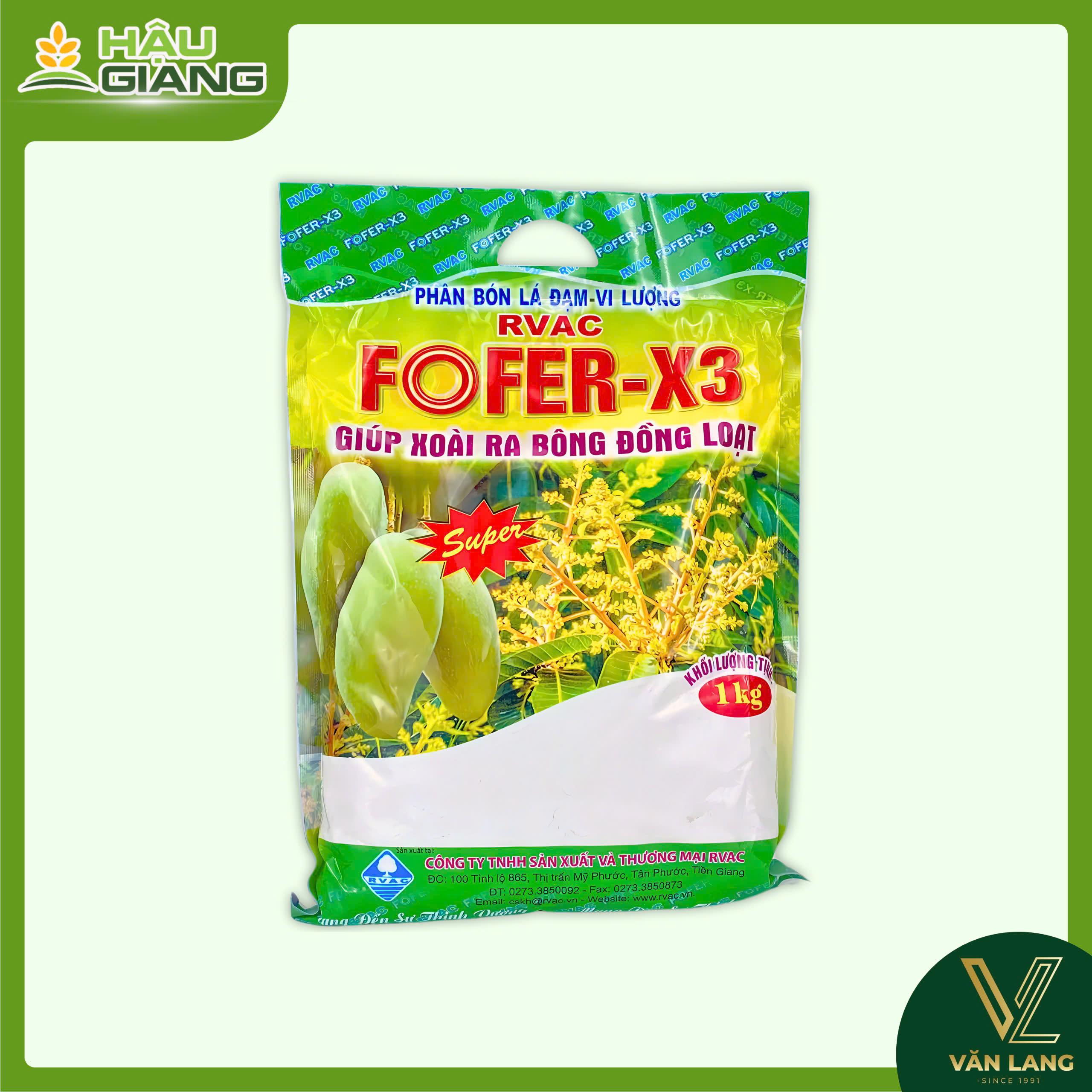 RVAC - Phân bón lá đạm vi lượng FOFER X3 1KG