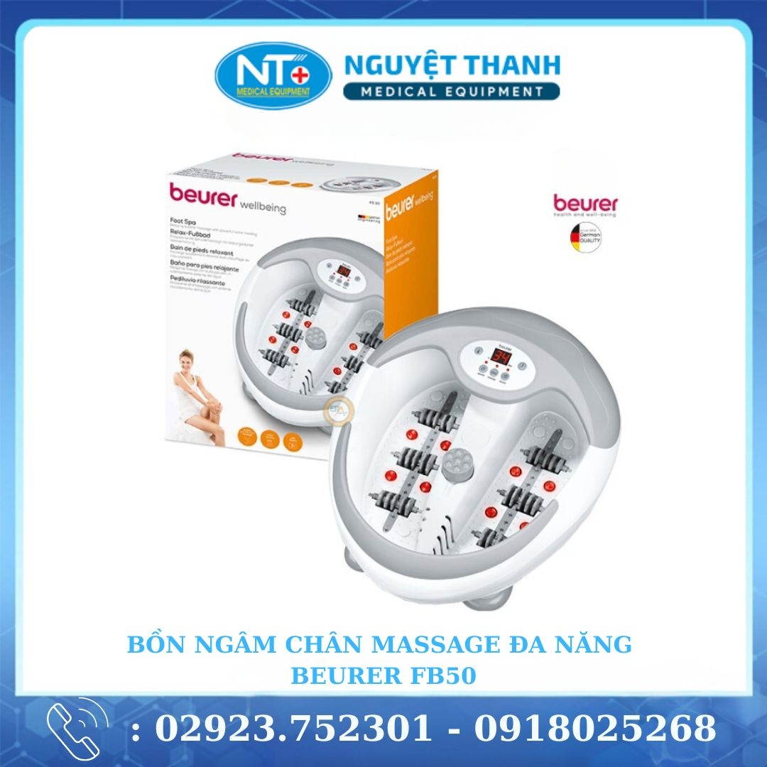 Bồn Ngâm Chân Massage Đa Năng Beurer FB50