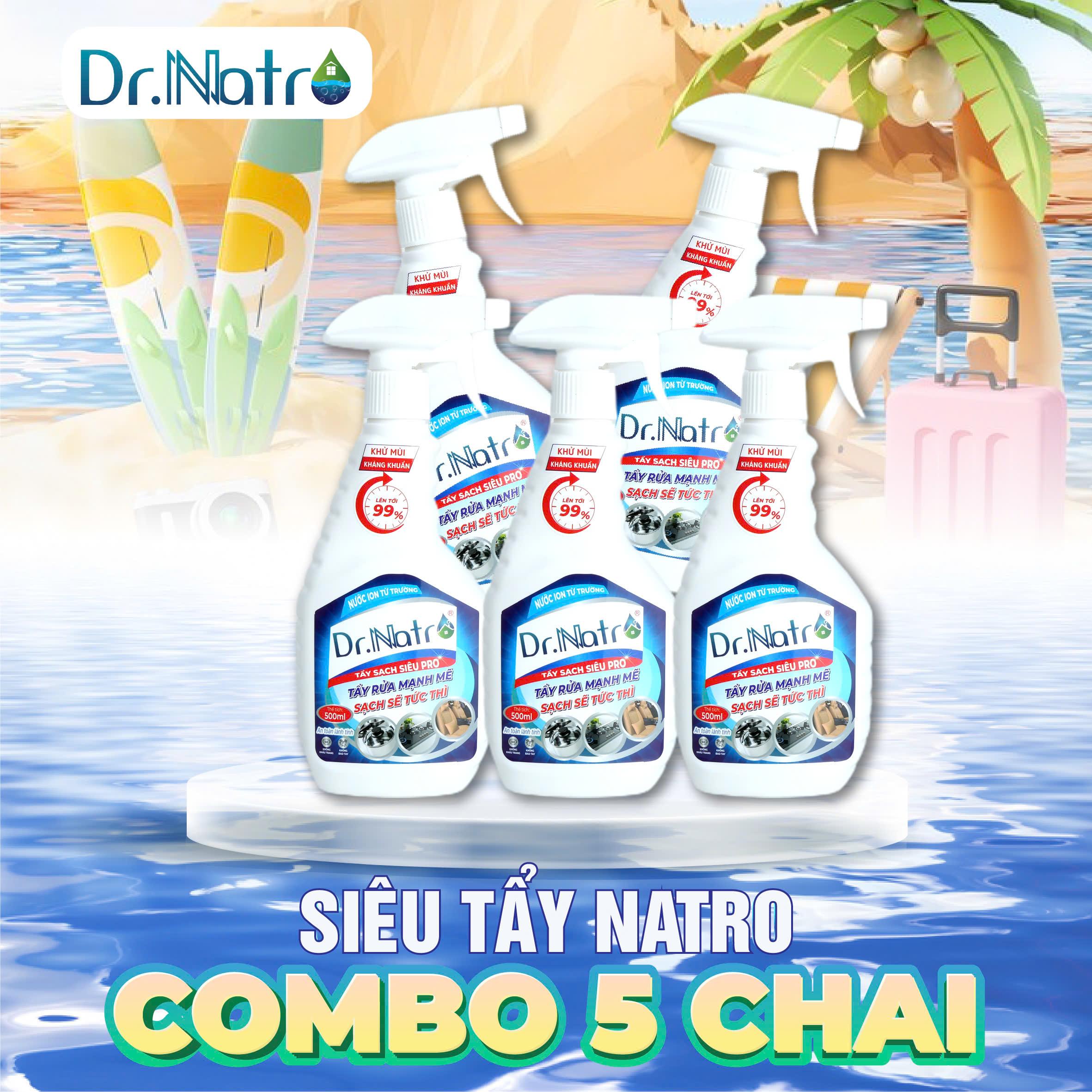 Combo 5 Chai Siêu Tẩy Đa Năng Dr. Natro