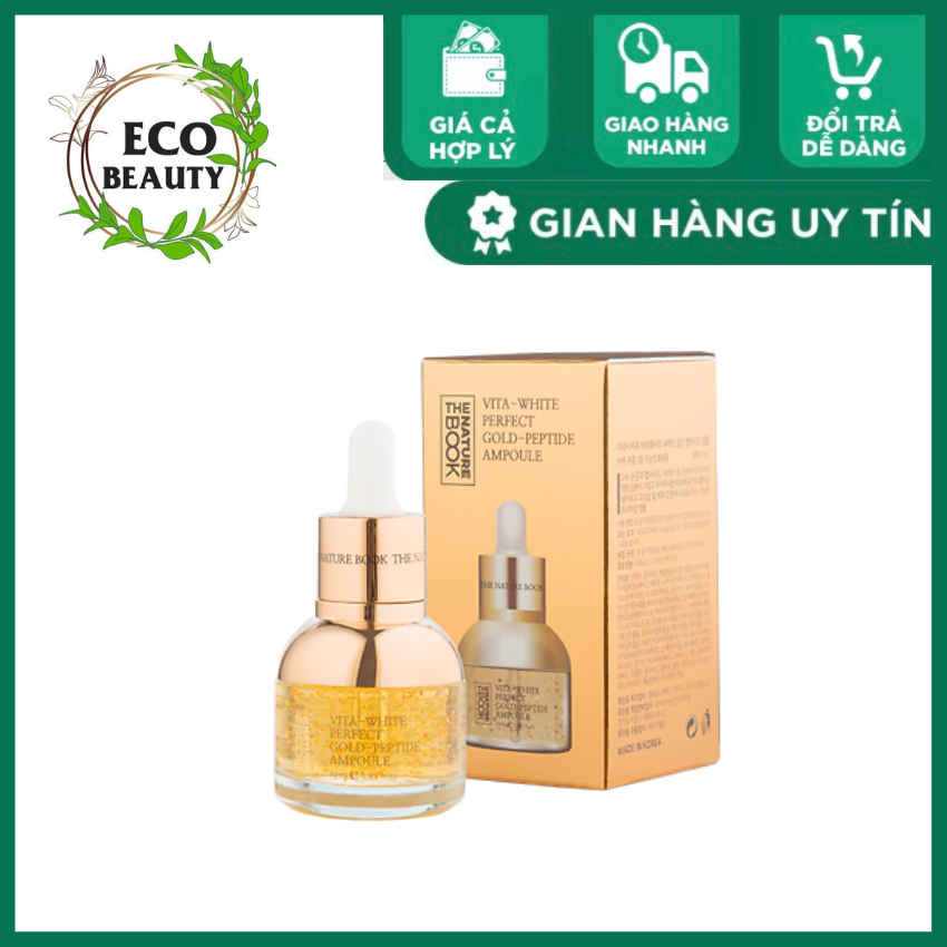 [CHÍNH HÃNG] TINH CHẤT VÀNG NANO 24K THE NATURE BOOK 30mL❤️ CHĂM SÓC DA 6 TRONG 1