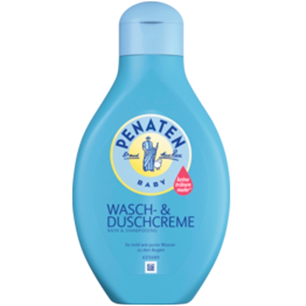 PENATEN Wasch & Duschcreme - Kem tắm và rửa cho bé sơ sinh, 400 ml