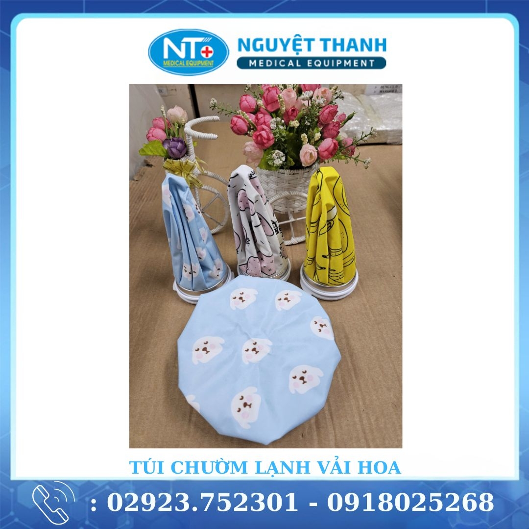 Túi Chườm Nóng Lạnh Vải Hoa