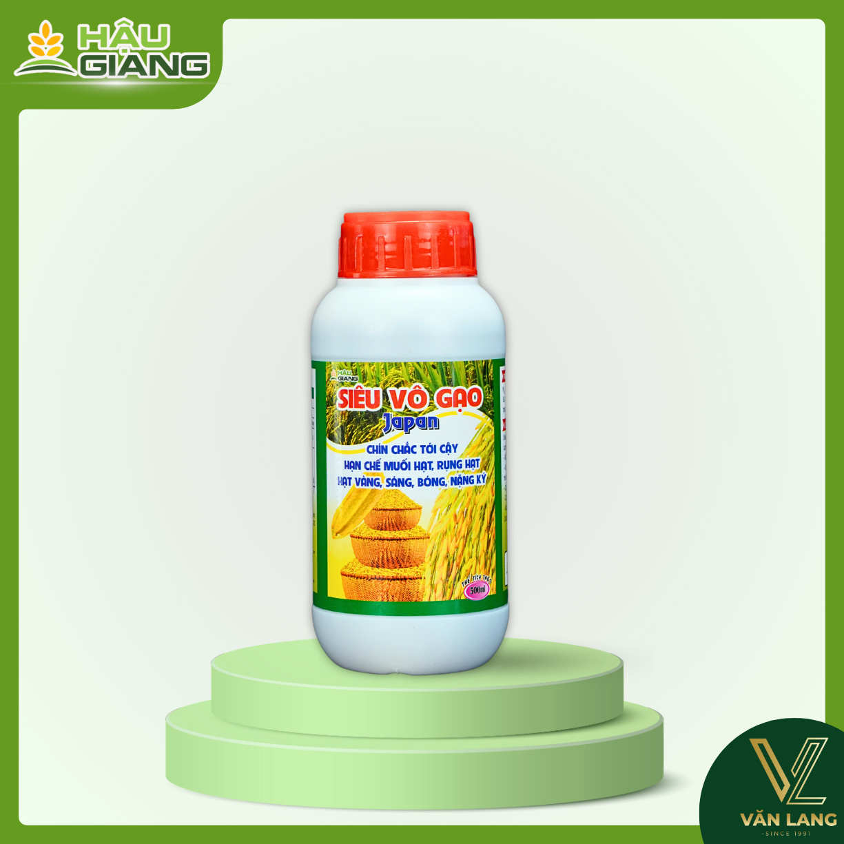 HẬU GIANG - Phân bón hỗn hợp NPK SIÊU VÔ GẠO JAPAN 500ML