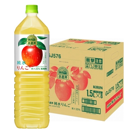 Nước ép táo Kirin tinh khiết chai 1.5L - 4909411077013