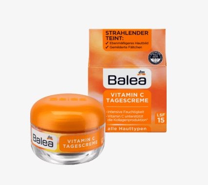 Kem chống nhăn sáng da Q10 ban ngày BALEA Vitamin C -  SPF 30+, hộp 50ml