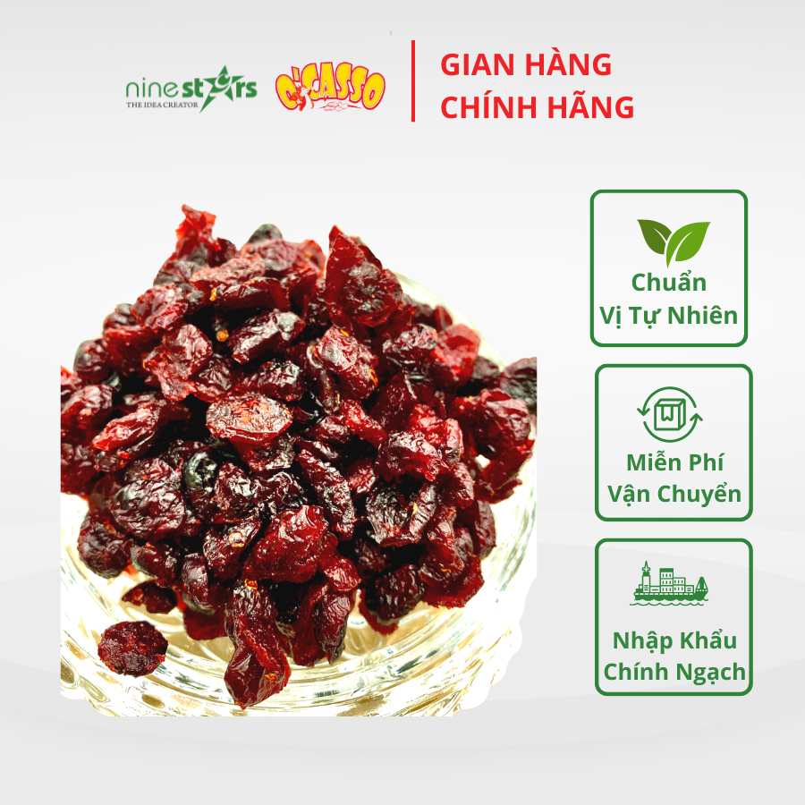 Nam Việt Quất Sấy Khô - Hàng Thùng