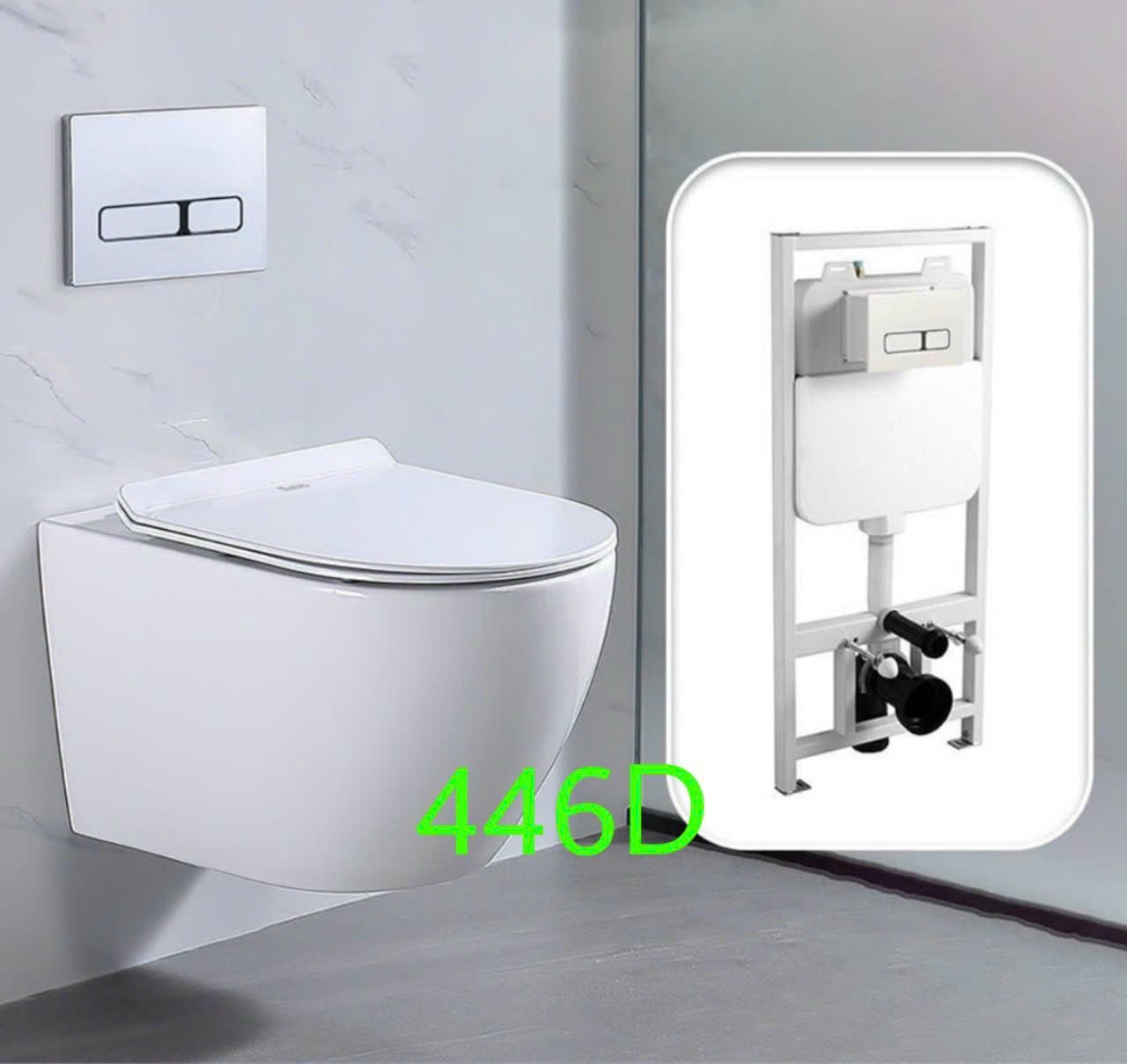 BỒN CẦU TREO TƯỜNG