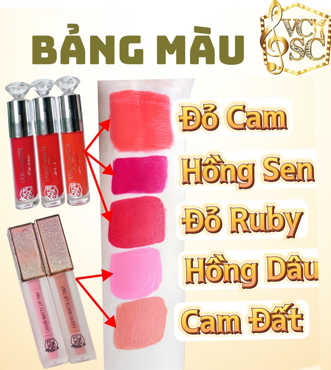 SON KEM SIÊU LÌ  VCSC - SON LÌ LÂU TRÔI , KHÔNG CHỨA CHÌ