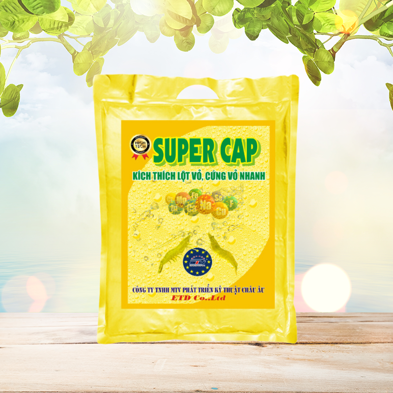 SUPER CAP - Kích Thích Lột Vỏ, Cứng Vỏ Nhanh