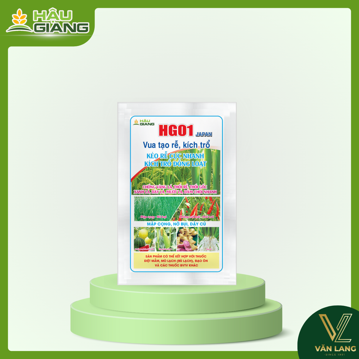 HẬU GIANG - Phân bón vi lượng NPK HG 01 JAPAN 25GR