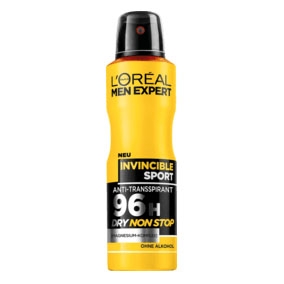 L'ORÉAL Men Expert - Xịt khử mùi cơ thể cho Nam giới chơi thể thao 96h, lọ 150 ml