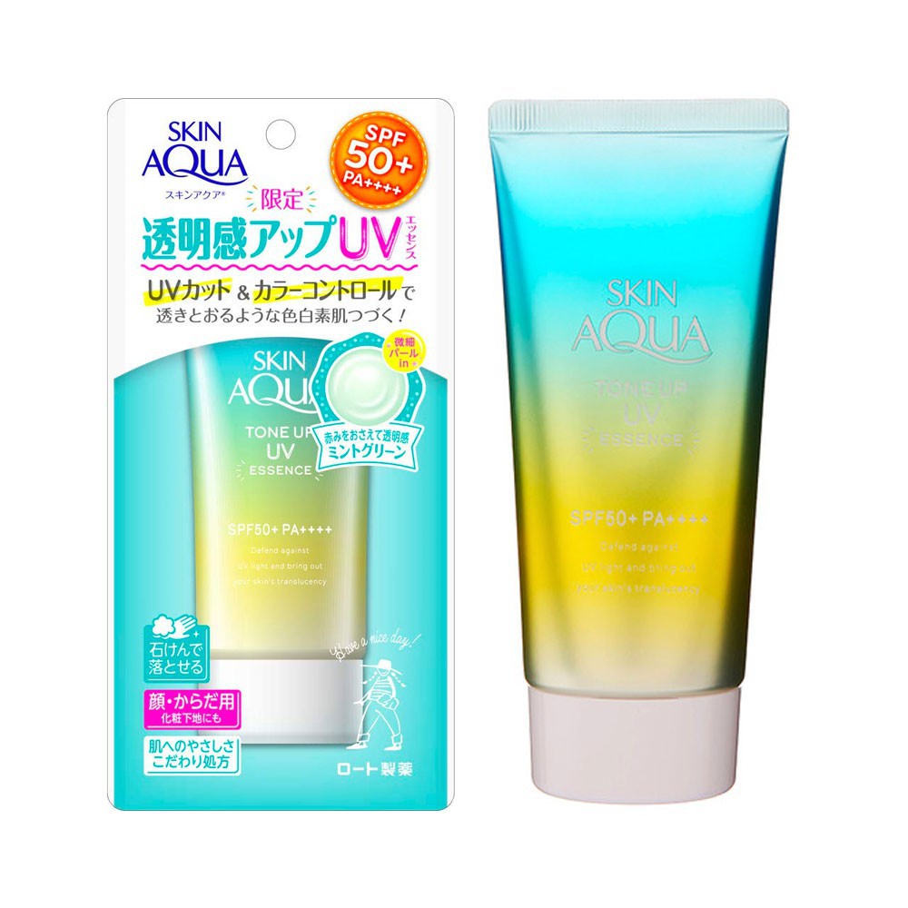 Kem chống nắng nâng tông da Skin Aqua SPF50+ PA++++ 80g - Da nhạy cảm