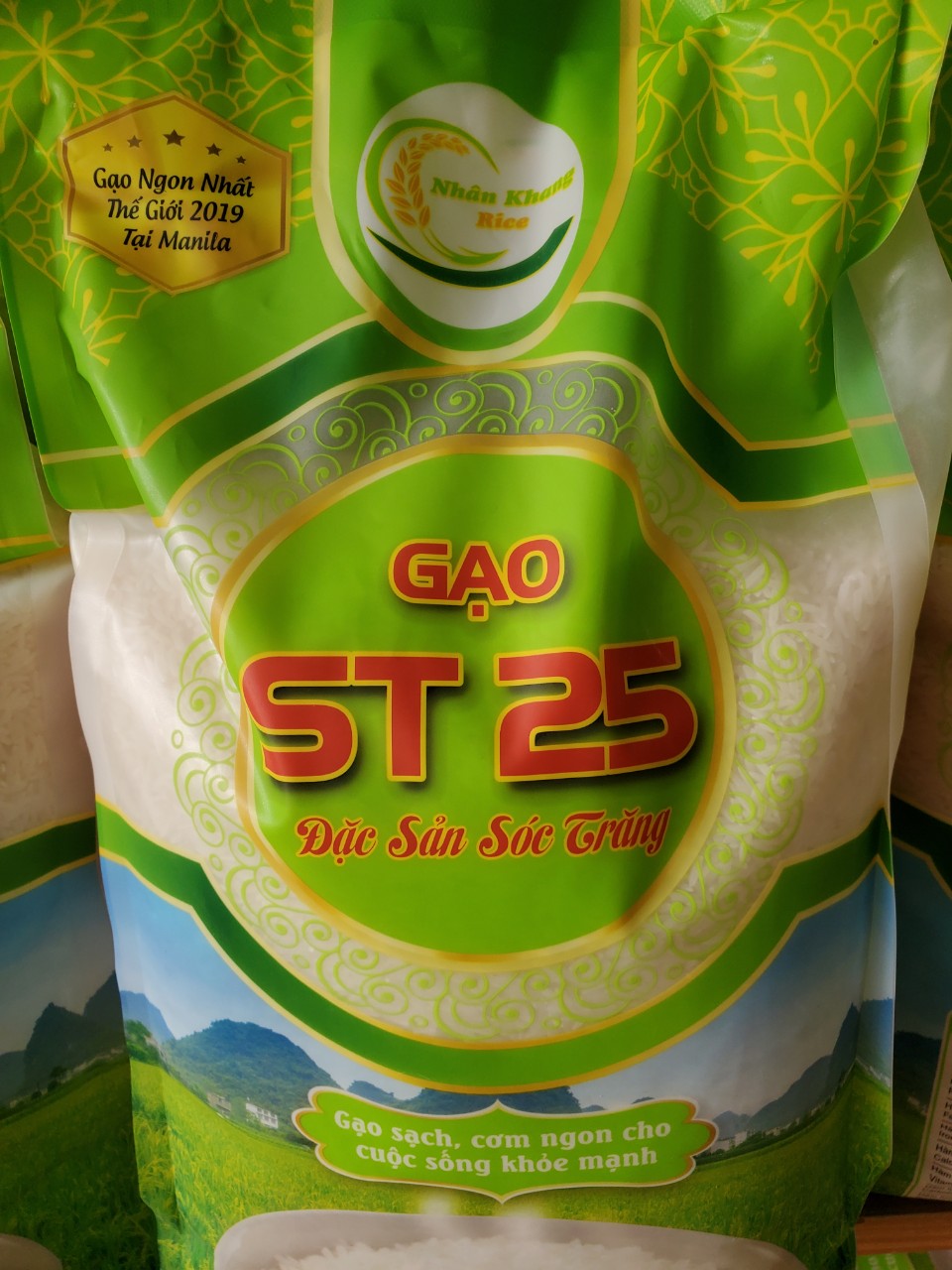 Gạo ST 25 - Gạo ngon nhất thế giới 2019 