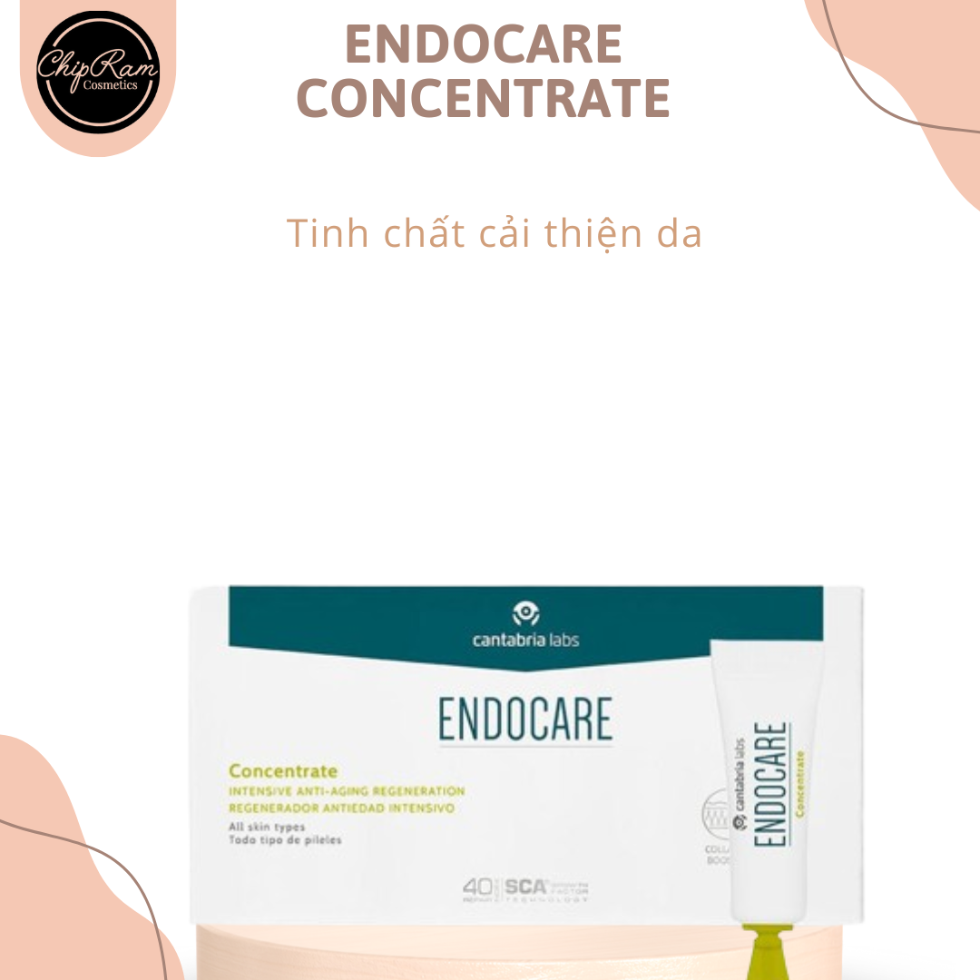 Endocare Concentrate SCA40 Tinh Chất Phục Hồi Da Lão Hóa (1 ml x 7 ống)