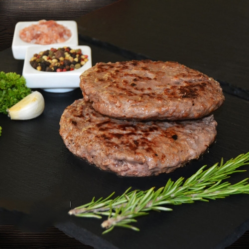 Burger bò ăn liền (beef burger patty) - miếng 100g