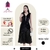 Đầm Nhung Phối Vạt Xéo Kim Sa Lấp Lánh Sang Trọng -D179 - LADY FASHION