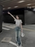 Quần Baggy jean Suông Rách 2 Bên