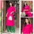 LADYFASHION06-Áo dài gấm suông hoa cúc viền cổ thanh lịch AD183