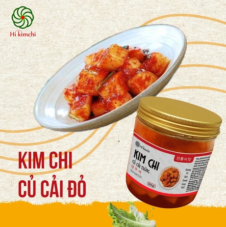 Kimchi củ cải đỏ 500g