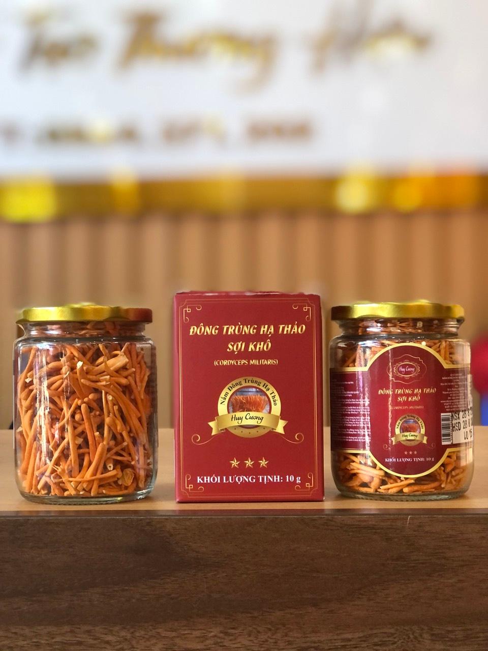 Đông trùng hạ thảo huy cương lọ 10g rối loại 2