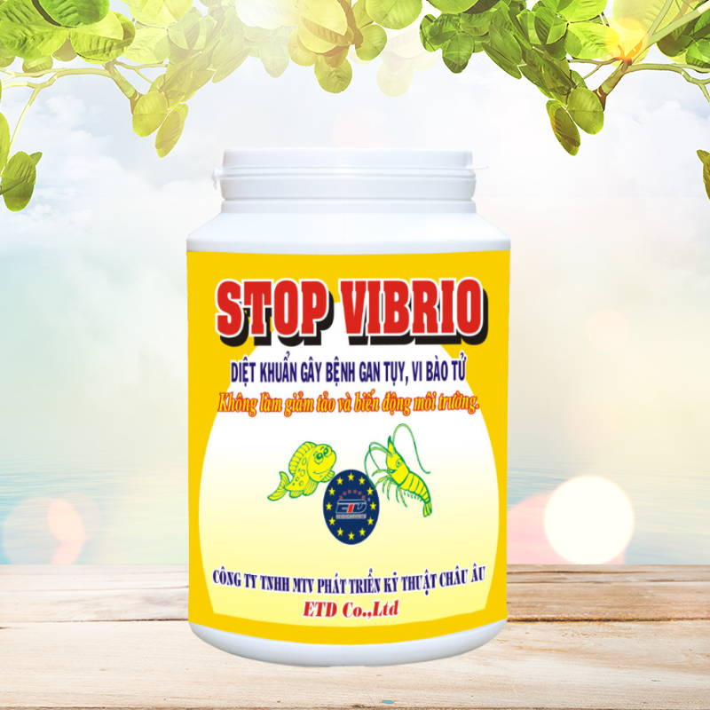 STOP VIBRIO - Diệt Khuẩn Gây Bệnh, Gan, Tuỵ, Vi Bào Tử